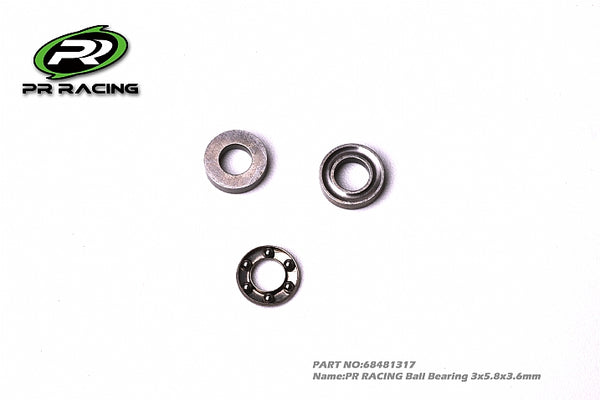 68481317 - PR RACING Ball Bearing 3x5.8x3.6mm (1)