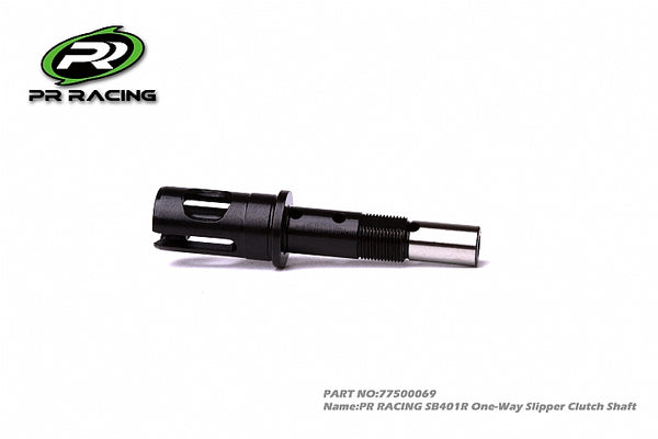 77500069 PR RACING SB401R One-Way Slipper Clutch Shaft (1)