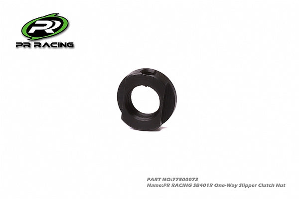 77500072 PR RACING SB401R One-Way Slipper Clutch Nut (1)
