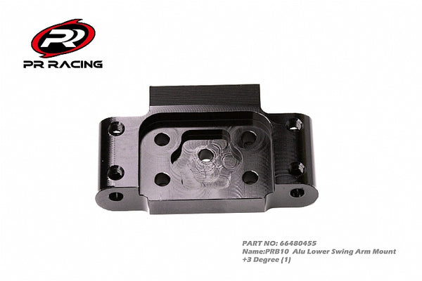 66480455 PRB10 Alu Lower Swing Arm Mount +3 Degree (1)