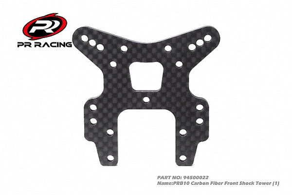 94500022 PRB10 Carbon Fiber Front Shock Tower