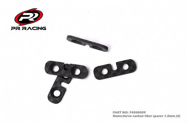 74500039 Servo carbon fiber spacer 1.5mm (4)