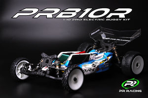 75400057 PR RACING PRB10R 1/10 Electric 2WD Off Road Buggy PRO Kit (Gear Diff Version)
