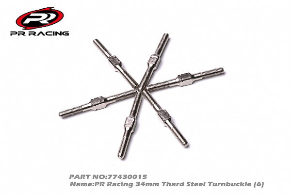 77430015 PR 34mm Hard Steel Turnbuckle