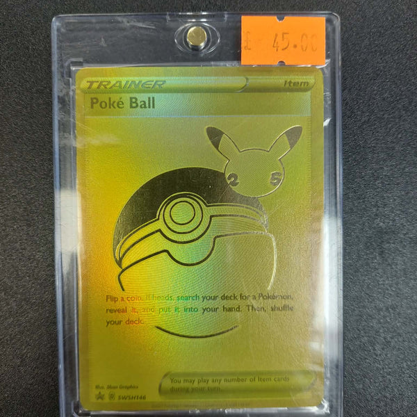 SWSH146 Poké Ball 25th Anniversary Promo Card