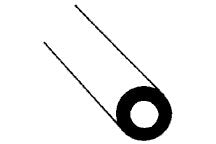 PLASTRUCT TBFS6 - 90105 Tubing ID3.4 x OD4.8 x 375mm