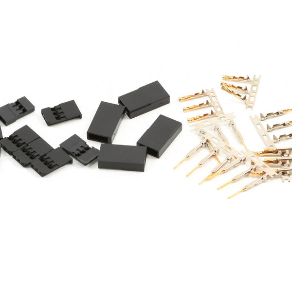 PTK-5008 ProTek RC Futaba Style Servo Connectors (4 Pair)