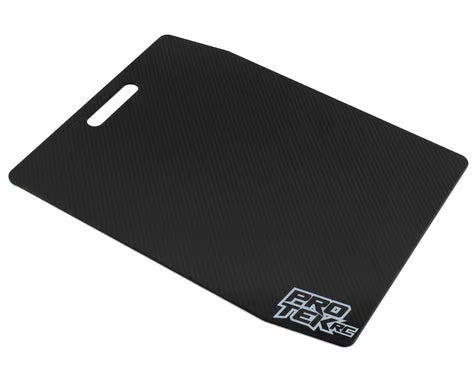PTK-7640 ProTek RC Carbon Fiber Set Up Board (Black) (485x375x5mm)