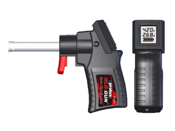 PX2207A Prolux Glo-Gun LiPo Glow Ignitor with LCD Indicator and USB Charge Cable