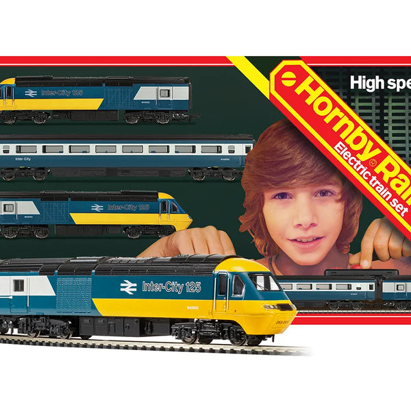 R1289M Hornby Railways B.R. High Speed Retro Train Set