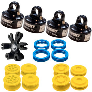 RCPJ-MAYMX8-002V2 RC-Project Aluminium Shock Caps V2 TNG - Mayako MX8