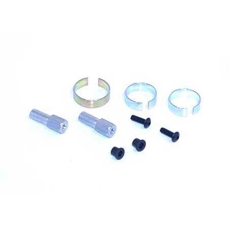 LOSA1542 XXXS STEERING & SERVO SAVER & HARDWARE