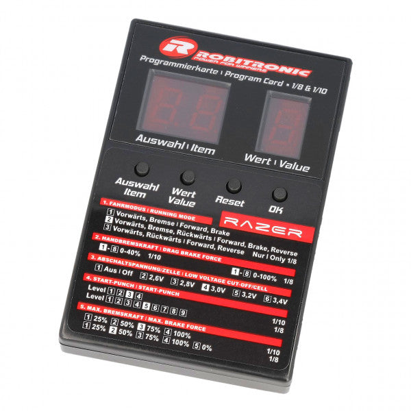 ROBITRONIC R01269 LED Program Box Razer ten & eight