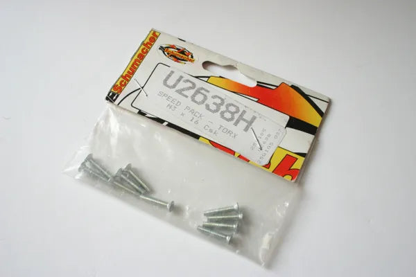 U2638H SPEED PACK TORX M3X16MM CSK HD