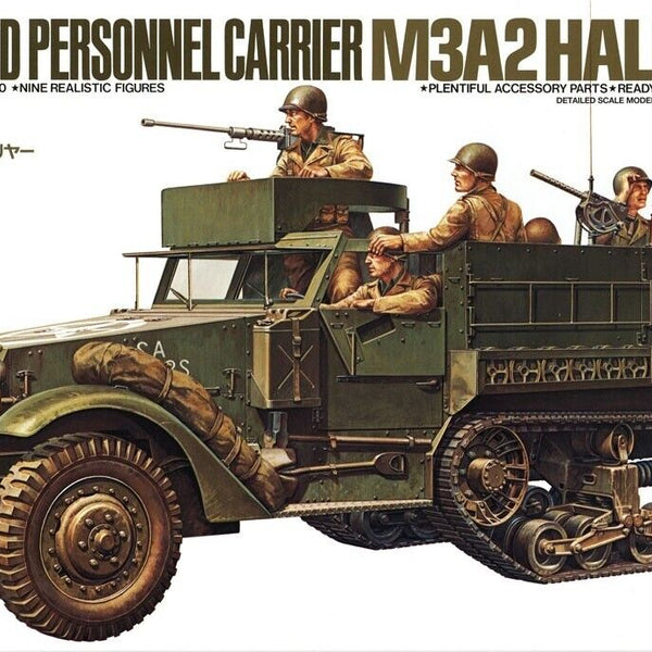35070 TAMIYA U.S. Armoured Personnel Carrier M3A2 Half Track
