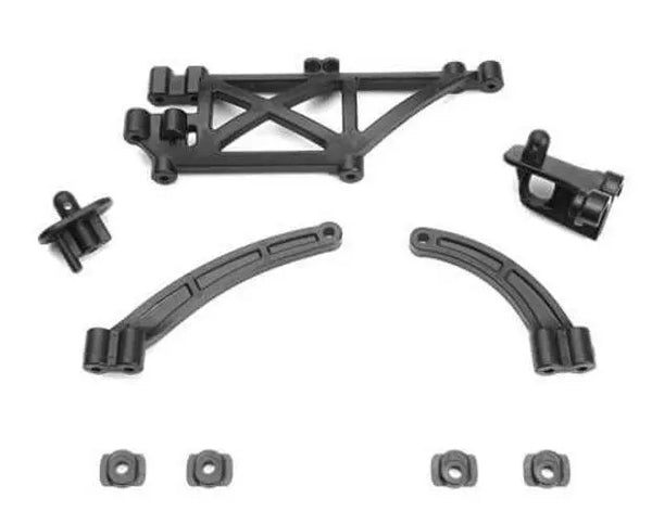 TKR6538 TEKNO Chassis Brace, Body Mount Set (EB410)