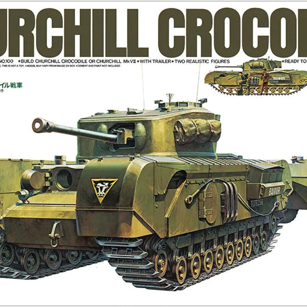 35100 TAMIYA Churchill Crocodile