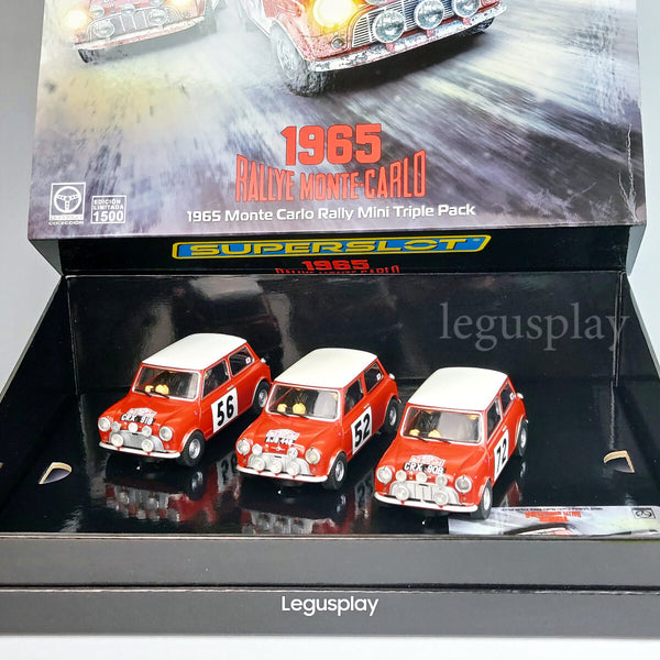 H4488A 1965 Monte Carlo Rally Mini Triple Pack