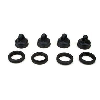 LOSB2815 LST/LST2/AFTERSHOCK SHOCK ADJUSTER NUT & CAP (4)