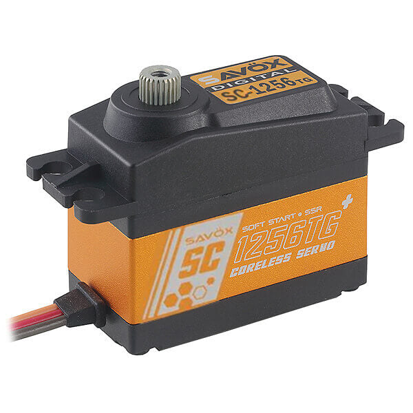 SAV-SC1256TG+ SAVOX HIGH TORQUE CORELESS DIGITAL SERVO 20KG@6.0V - PLUS