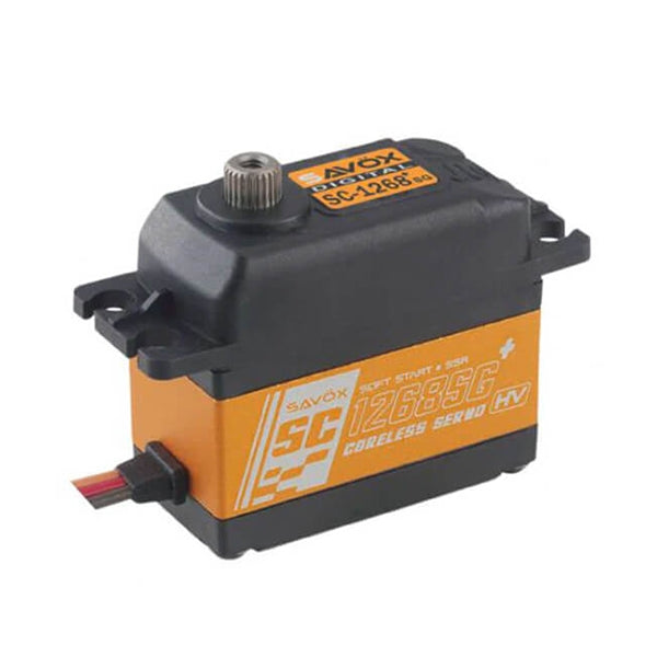 SAV-SC1268SG+ SAVOX 'HIGH VOLTAGE' STD SIZE DIGITAL SERVO 26KG@7.4V PLUS
