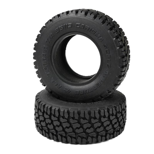 16120 CARISMA SCA-1E 95MM ATSS CRAWLER TIRES (PAIR)