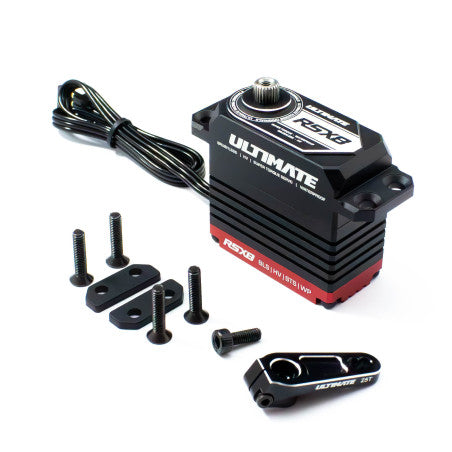UR4701-S ULTIMATE RSX8 1/8 37KG 0.075s. BRUSHLESS SERVO W/ UR1813-25 HORN