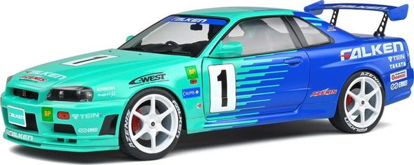 SOL 1804304 Nissan Skyline (R34) GT-R Falken Drift Livery 1999