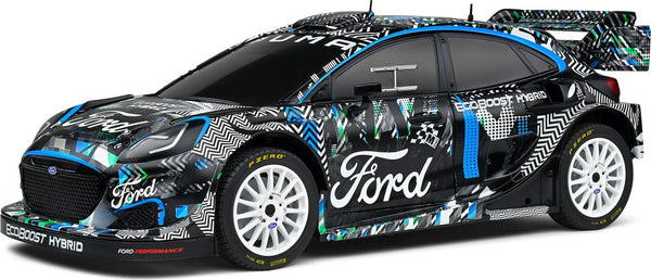 SOL 1809501 Ford Puma Rally1 Hybrid Black Goodwood Festival of Speed 2021