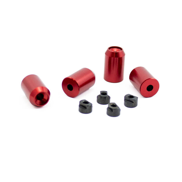 UR4546N ULTIMATE RACING LONG ALUMINIUM UPPER DECK ADJUSTABLE POSTS (4pcs)