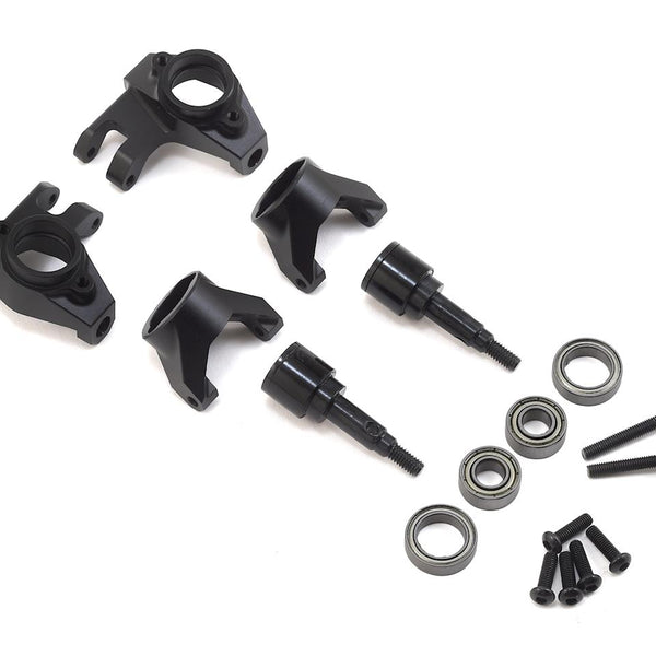 SSD00245 SSD RC TRX-4 Front Axle Portal Delete Kit (Black)