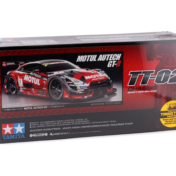 58625 Tamiya Motul Autech GT-R TT-02 1/10 4WD Electric Touring Car Kit