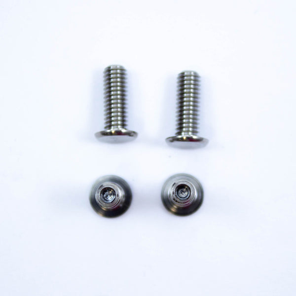 UR1909 ULTIMATE M4x12 DOWNSTOP TITANIUM SCREWS MUGEN (4 pcs.)