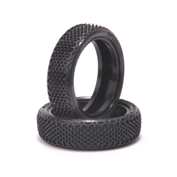 U6908 SPLINTER - 1/10 2WD TYRES - FRONT - SILVER - PR