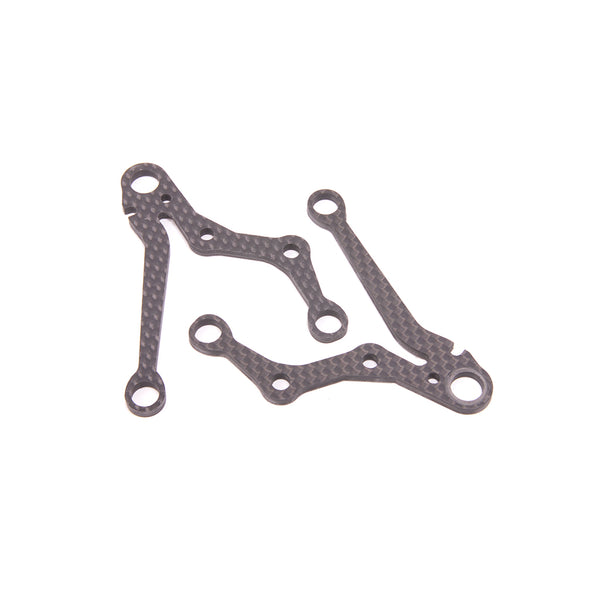 U8567 SCHUMACHER C/F REAR WISHBONES - MI8 HGT CONVERSION (PR)