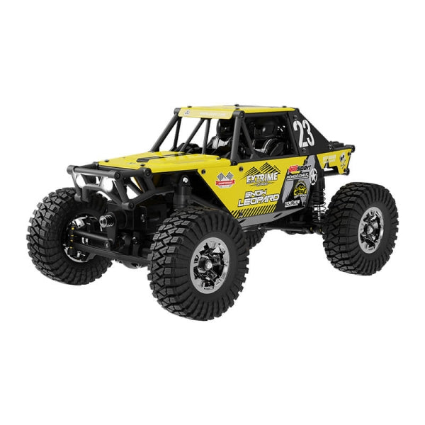UCX2405PROY Udi RC UCX24 Snow Leopard 1/24 Crawler RTR Brushless 4WS Yellow