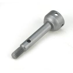 LOSB3503 LST/AFTERSHOCK FRONT/REAR AXLE RIGHT SIDE SILVER