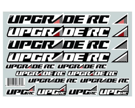 UPG-16000 UpGrade RC Sticker Sheet (Large) - Modeltune