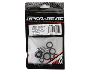 UPG-17007 UpGrade RC "Black Lightning" Rubber Sealed Bearing Kit for Arrma® Gorgon™ 4x2 MEGA Monster Truck
