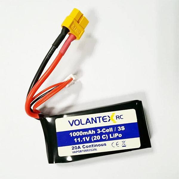 V-PB3109 VOLANTEX 11.1V 1000MAH LIPO XT60 PLUG 797-3BL