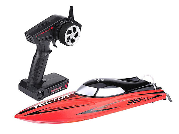 V792-5RC Volantex Racent Vector SR65cm Brushless Racing Boat ARTR - Red