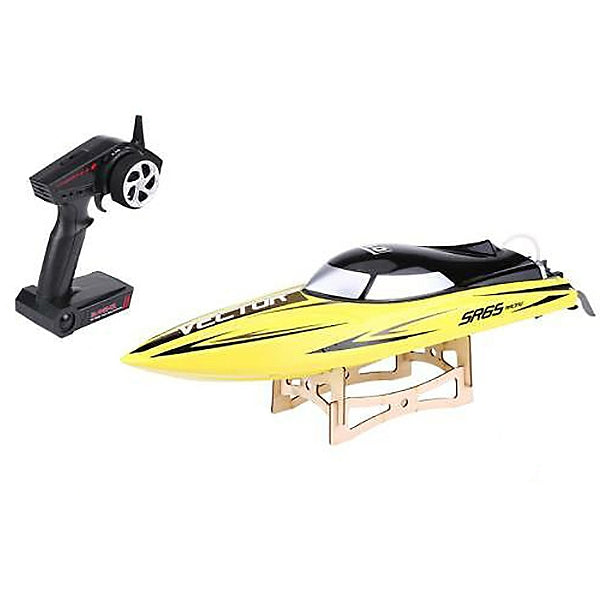 V792-5YBD VOLANTEX RACENT VECTOR SR65CM BRUSHED RACE BOAT RTR YELLOW