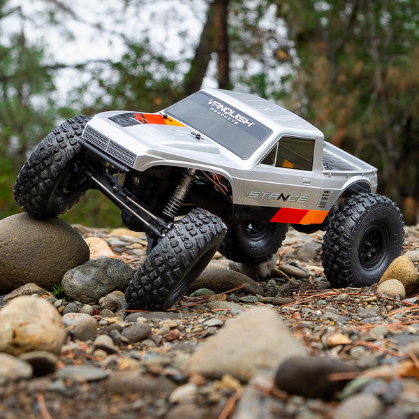 VPS09009B Vanquish Products VRD Stance RTR Portal Axle Comp Rock Crawler (Silver)