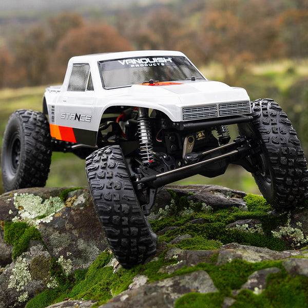 VPS09009B Vanquish Products VRD Stance RTR Portal Axle Comp Rock Crawler (Silver)