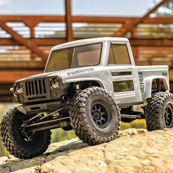 VPS09012B Vanquish Products VS4-10 Fordyce Straight RTR Axle Rock Crawler (Grey)