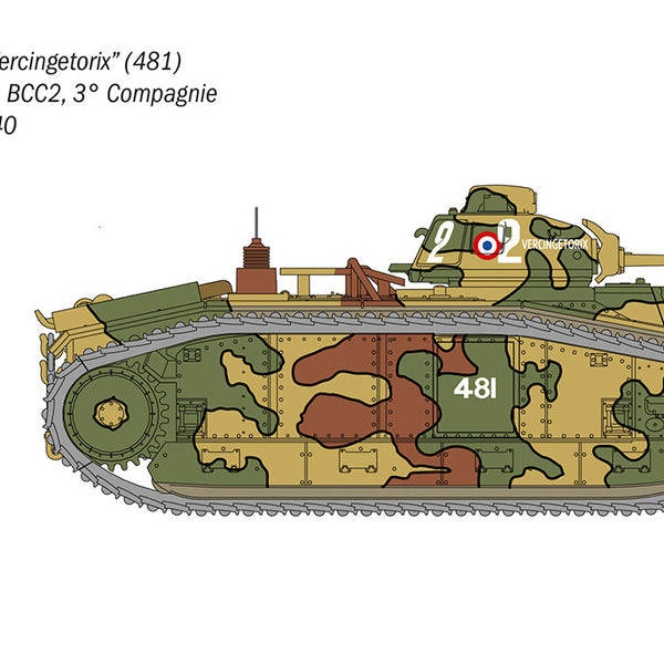 25766 ITALERI Char B1 Bis