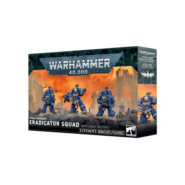 48-110 Warhammer  40k Space Marines Eradicator Squad w/Heavy Bolters