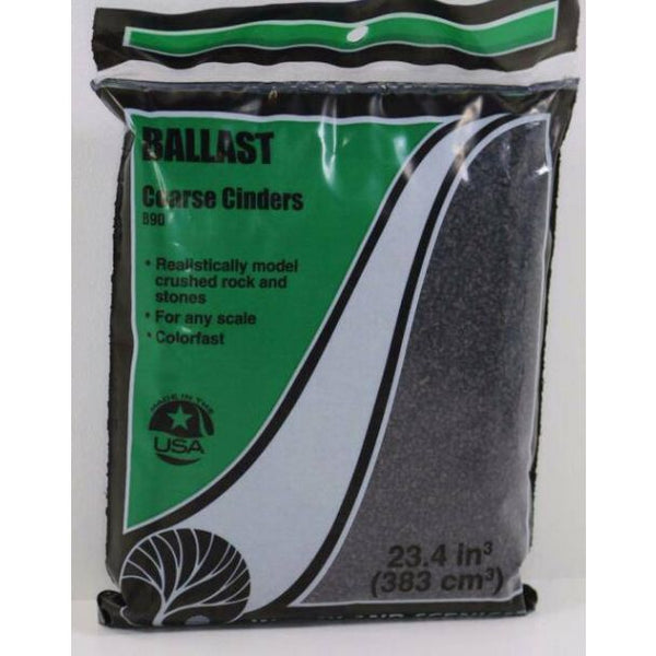 Woodland Scenics Cinders Coarse Ballast - B90