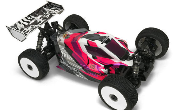 BD-VIS-XRYXB8E20 Bittydesign VISION XRAY XB8 2020 Pre cut Electric body-CLEAR