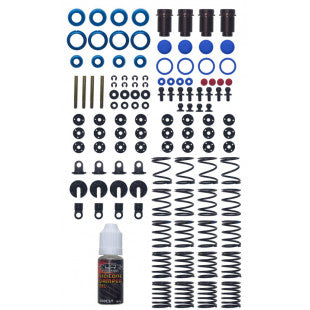 DSG-0050BU Yeah Racing Shock-Gear 50mm Damper Set for 1/10 RC Touring Car Blue